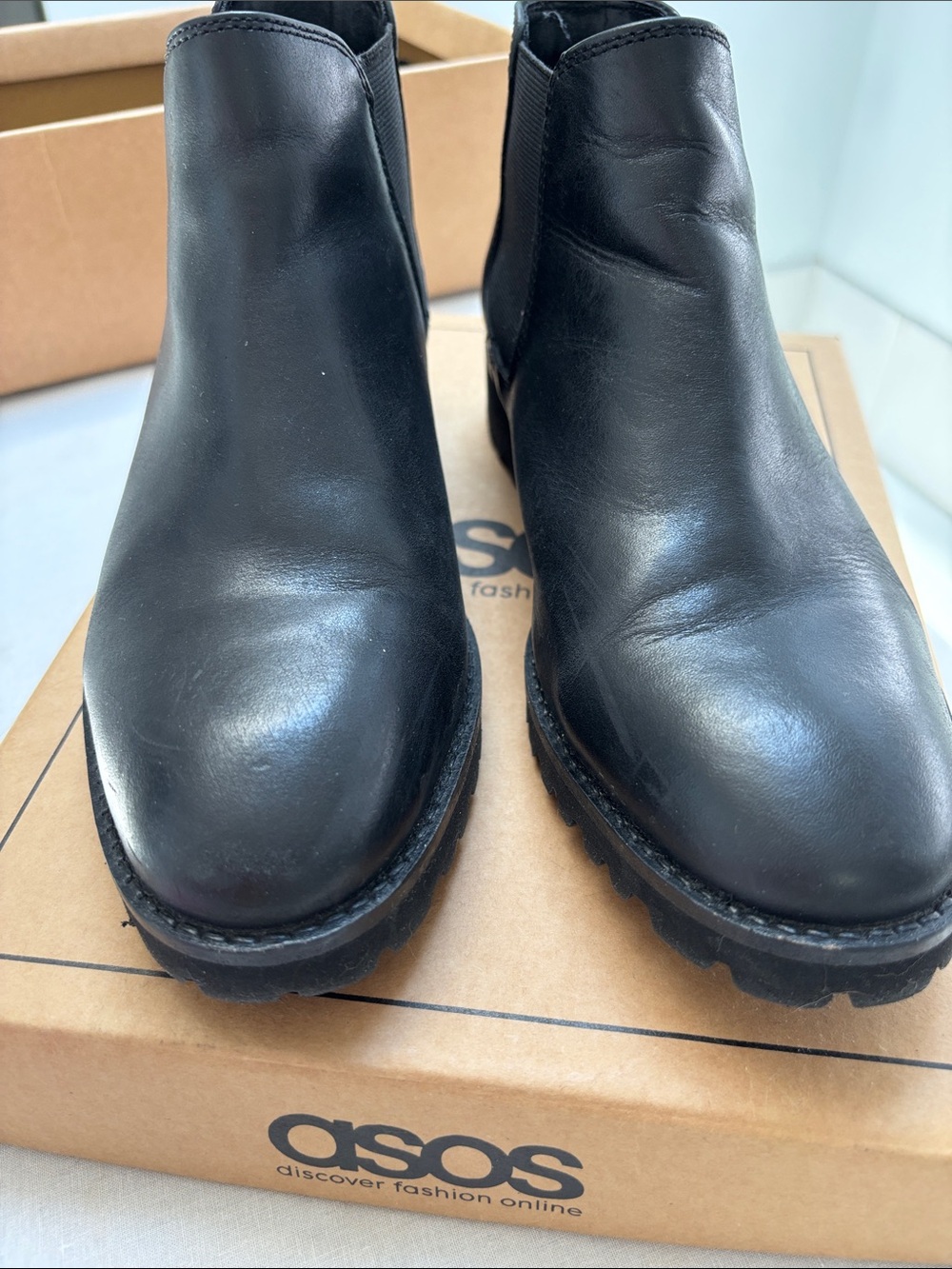 ASOS Chelsea Leather Boot - Picture 4 of 4